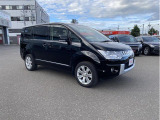 三菱 デリカD5 8人乗り ディーゼルパワーパッケージ 4WD/両側電動スライドドア/クルーズコントロール/社外ナビゲーション/バックモニター/キーレスオペレーションシステム/純正18インチAW