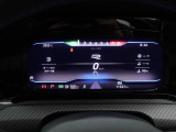 デジタルメータークラスター【Digital Cockpit Pro】付き車両。メーター内にナビゲーションが表示されます。
