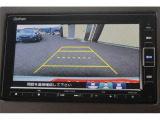 バックモニター付ですので、車庫入れも駐車もラクラクです。