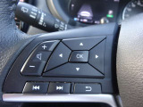 ステアリングスイッチ 手元でオーディオ操作やメーター内の車両設定を行えます!