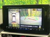【パノラミックビューモニター】専用のカメラにより、上から見下ろしたような視点で360度クルマの周囲を確認することができます☆死角部分も確認しやすく、狭い場所での切り返しや駐車もスムーズに行えます。