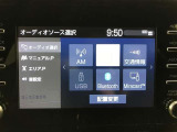 【ディスプレイオーディオ】ナビ機能搭載の他、お持ちのスマートフォンと連携して、ナビやbluetoothでの音楽再生が可能です♪デザインはもちろん操作性も良好!