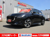 <令和6年式> スーパーブラックパール。MAZDA2・フイットをお探しの方!走りながら操縦の楽しさと低燃費を両立【スイフト HV MZ】はいかがですか?
