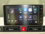 9インチスマホ連携ディスプレイオーディオです。バックカメラも付いて車庫入れ・駐車も安心です。Bluetooth対応機器を登録して音楽を楽しんだりハンズフリー通話が出来て便利です。