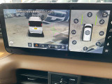 3Dビュー機能付。駐車場などで、周囲の状況が直感的にわかる立体的映像を表示しますので、安心して発進できます。