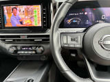 ハンドル周りには車両状態の確認やナビ操作が可能なステアリングスイッチを完備♪ハンドルの高さ調節も可能です!