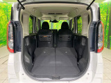 普段のお買い物や通勤、送迎等に十分な荷室スペースを確保しております。セカンドシートを倒すと、大きな荷物の積載も可能です♪