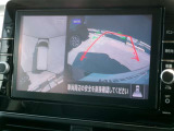 ナビ画面アラウンドビューモニター付、安心安全、全方向、上から見えます。運転が苦手な方安心です。