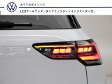 流れるリヤウィンカーをオプション装備。スタイリッシュと高級感を演出します。