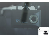 ドライブレコーダー(TZ-DR210)装備してます。フロントとリヤーのカメラで録画しているので万が一の時の記録で安心です。