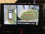 見えづらい車体後方部を映像で映し出してしっかりサポート!難しいバック駐車も安心です♪