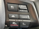 【全車速追従機能付クルーズコントロール】高速道路での長距離走行が楽に!!自動で速度を保つクルーズコントロールが、衝突軽減システムと連携し、前方の車両を感知して車間を保つように速度調節してくれます!!