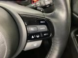 ステアリングホイール・後ろの減速セレクターは、左右に取り付けられた2つのパドルスイッチで減速の強さを調整。左側の「-」を操作すると減速を強く、右側の「+」を操作すると減速を弱くすることができます。