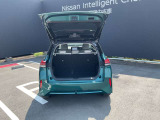 大きく開くリヤハッチ,荷物スペースも確保できます
