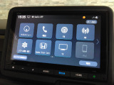 純正ナビが搭載されています。初めての道も安心ですね。Bluetooth接続可能!