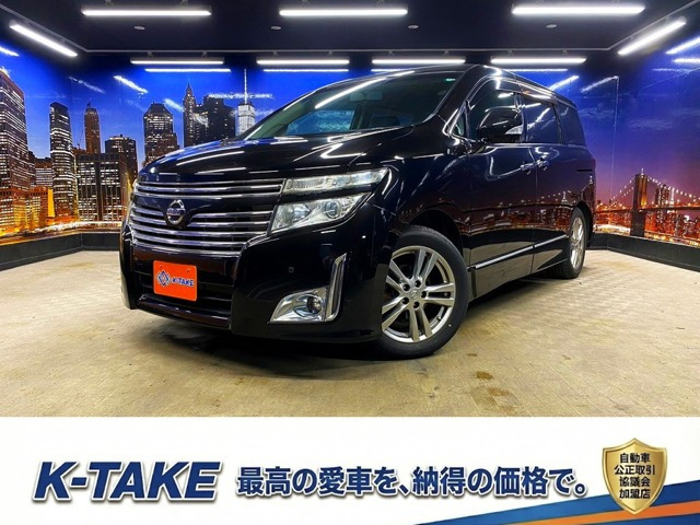 エルグランド 2.5 250ハイウェイスター (禁煙車)(1オーナー)(黒半革)(両側パワース
