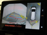 パノラミックビューモニターを装備しております。