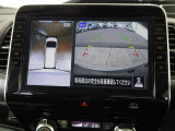 アラウンドビュー☆空から見下ろすような視点で、スムーズな駐車と安全確認をサポート!運転の心強い味方になってくれます♪