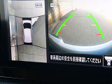 アラウンドビューモニター装備で、運転席からクルマの前後左右の状況が確認できます。
