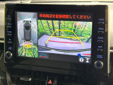【パノラミックビューモニター】専用のカメラにより、上から見下ろしたような視点で360度クルマの周囲を確認することができます☆死角部分も確認しやすく、狭い場所での切り返しや駐車もスムーズに行えます。