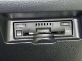 ETC車載器付きです。高速道路の料金所もスムーズに通過できます。