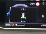 障害物を感知し知らせてくれるので安心です♪