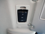 ETC車載器搭載です。スマートICも増えてきており、必須装備といって良い便利装備です。
