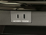 災害時の停電でもアルファードから電気が摂れます。
