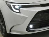 LEDヘッドライトです。デザイン性がよくとても明るいので、夜間の走行や悪天候でも安心です。しかも長寿命!