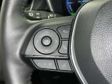 ステアリングスイッチ装備!運転しながら手元でオーディオの操作などができます。