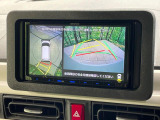 【パノラマモニター】専用のカメラにより、上から見下ろしたような視点で360度クルマの周囲を確認することができます☆死角部分も確認しやすく、狭い場所での切り返しや駐車もスムーズに行えます。