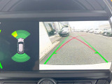 ●ガイドライン付きバックカメラ:不安な駐車もこれで安心!ガイドライン付きなので狭い箇所での駐車もラクラクです!