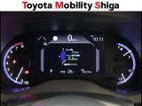 昼間でもくっきり見やすい、高質感メーターです。