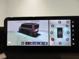 上から丸見え!アラウンドビューカメラです。お車の周りを写します。