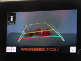 バックガイドモニターを装備しています、車庫入れもラクラクです。