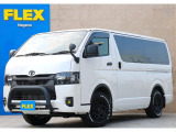 ハイエース長野店までお問い合わせお待ちしております! R5ハイエースバンS-GLダークプライムⅡディーゼルターボ4WD!オフロードスタイルのブラックエディション!BIG-Xナビ付!