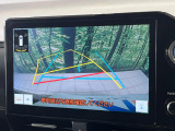 【バックカメラ】駐車時に後方がリアルタイム映像で確認できます。大型商業施設や立体駐車場での駐車時や、夜間のバック時に大活躍!運転スキルに関わらず、今や必須となった装備のひとつです!