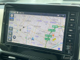 【日産純正の大画面ナビゲーション!】遠くへのお出かけする際の心強い味方です!自車位置の確認はもちろん、Bluetooth接続や機能も充実。大きな画面で各操作もしやすく安心です。