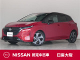 日産のコンパクトカー『ノートオーラ』メーカーナビ やアラウンドビューモニター・純正ドラレコ前後 ETC2.0などの装備も充実しております。