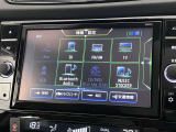 日産オリジナルナビゲーションシステム。TV・CD・DVD再生・Bluetooth接続可能です。