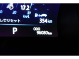 ★撮影時の走行距離は約9.6万Kmです。安心のロングラン保証付きです。