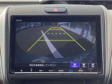 バックカメラはワイドカメラになっていますので、3種類の映像が選択可能です☆これはワイドビュー♪