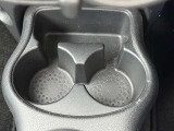 ドリンクホルダーがあるのはとっても便利!