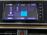 ワンセグテレビ、CD、Bluetoothオーディオなどが楽しめます。