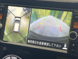 【アラウンドビューモニター】専用のカメラにより、上から見下ろしたような視点で360度クルマの周囲を確認することができます☆死角部分も確認しやすく、狭い場所での切り返しや駐車もスムーズに行えます。