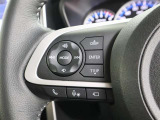 ステアリングスイッチです!視線を逸らすことなく操作することができます!