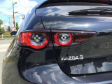 リアテールランプは細くスポーティ感があります。バンパーのリアゲートのデザインにこだわって一体感もあります