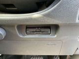 ビルトインタイプのETCです。スッキリしていますね。納車時にはセットアップいたしますので、すぐにお使いいただけます。