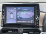 アラウンドビューモニター装備☆上から見たような画面で車庫入れも縦列駐車も安心です♪