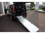 車いすも楽々乗せる事ができて便利です!